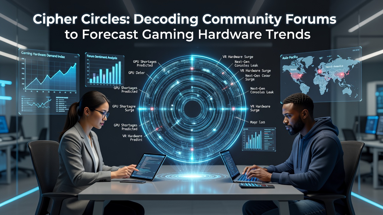 Community forum discussions analyzed for gaming hardware signals