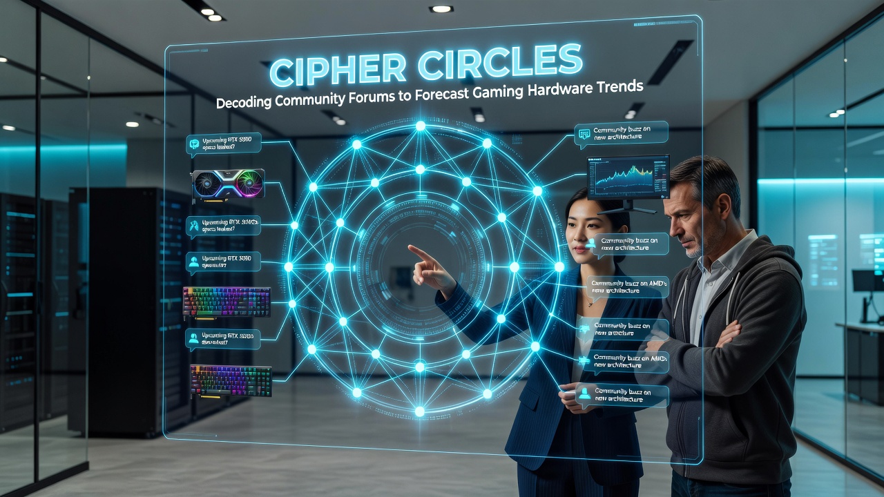Analysts reviewing forum patterns for hardware trend forecasts