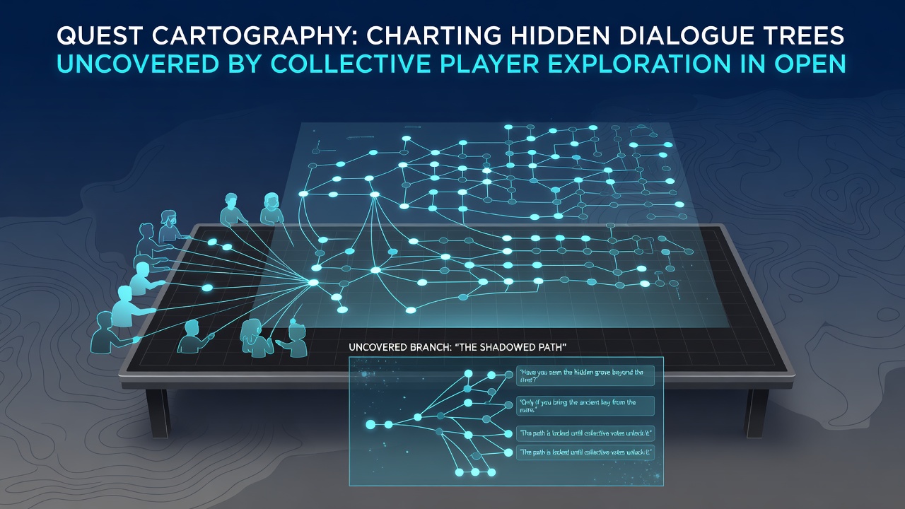 Community collaboration on dialogue tree documentation
